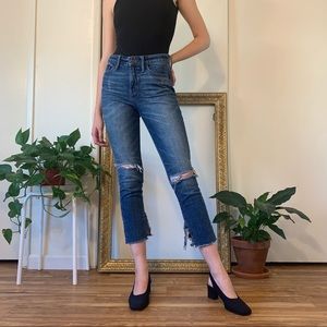 like new treasure & bond distressed jeans